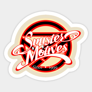 Sinister Motives vintage Sticker